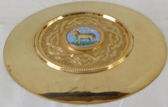 Solid silver gilt antique French Gothic Chalice.